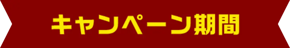 キャンペーン期間
