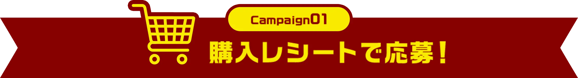 キャンペーン01 購入レシートで応募
